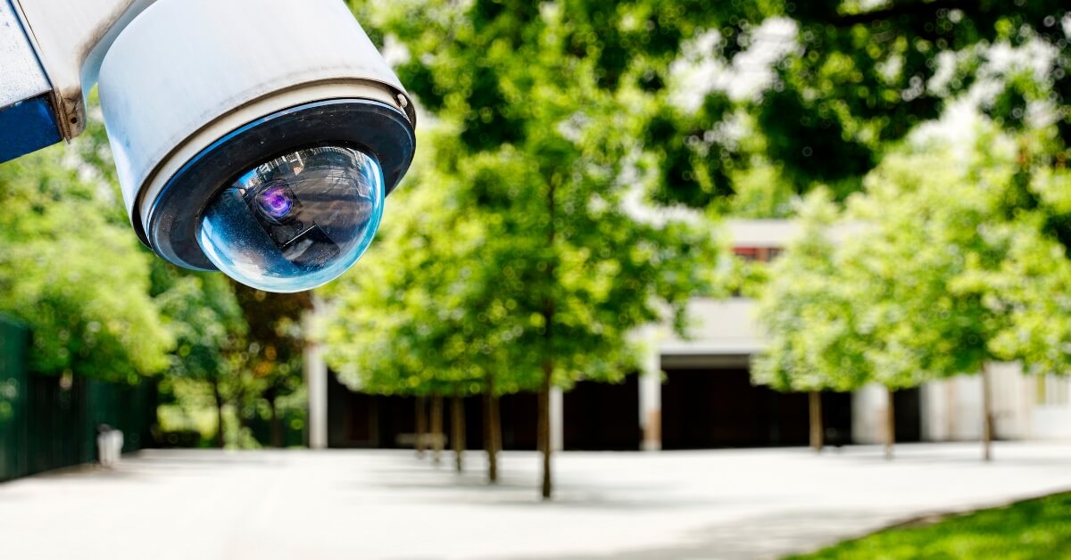 Security Camera at a school