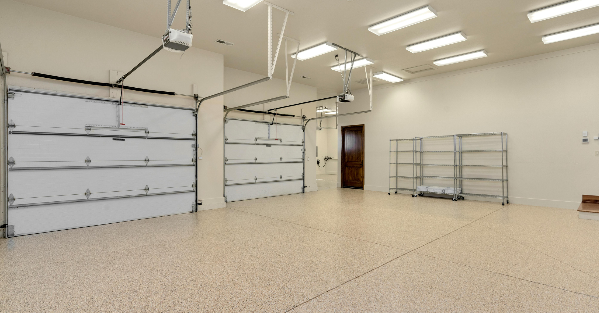 Garage door motors for sectional garage doors